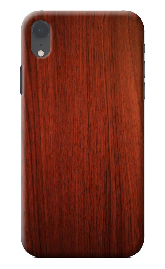 Wooden Plain Pattern iPhone XR Back Cover
