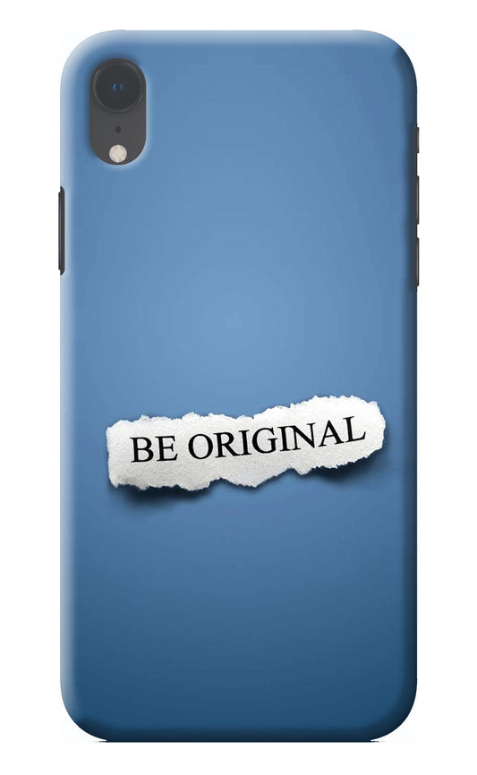 Be Original iPhone XR Back Cover