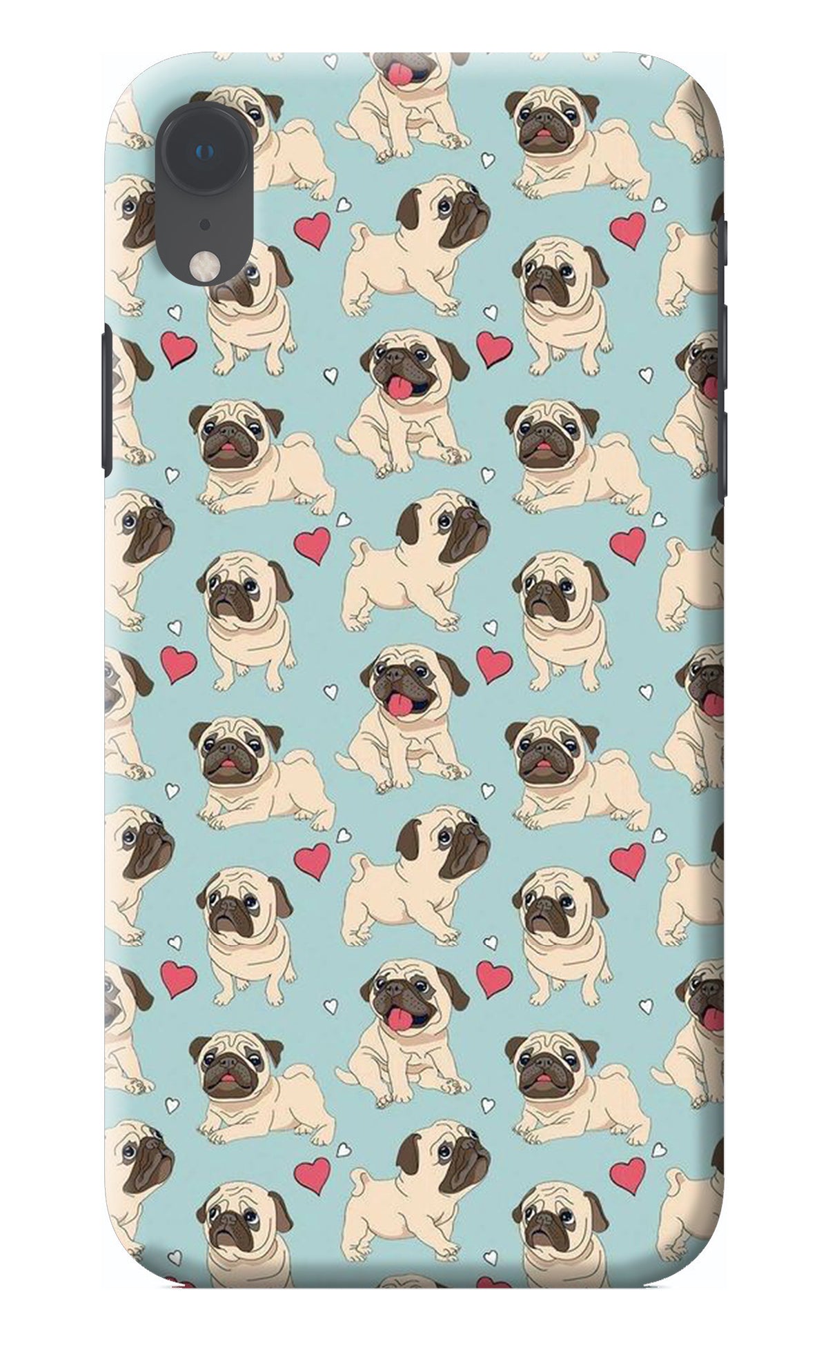 Pug Dog iPhone XR Back Cover