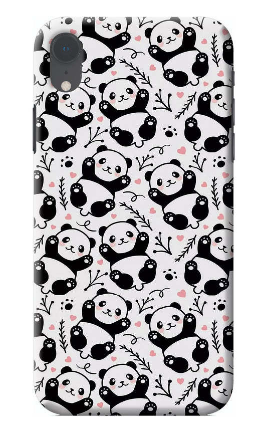 Cute Panda iPhone XR Back Cover