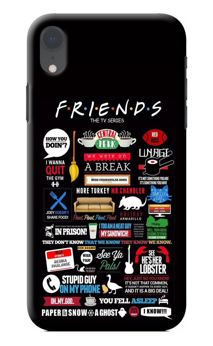 FRIENDS iPhone XR Back Cover