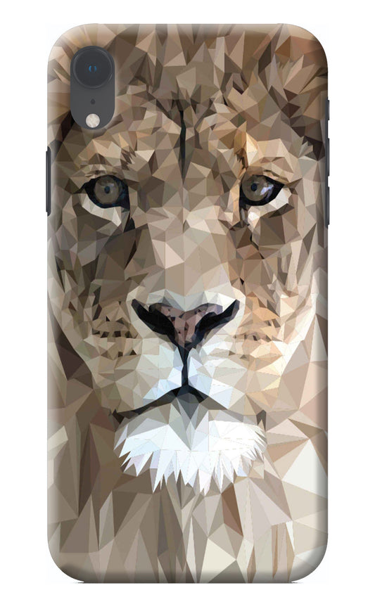Lion Art iPhone XR Back Cover