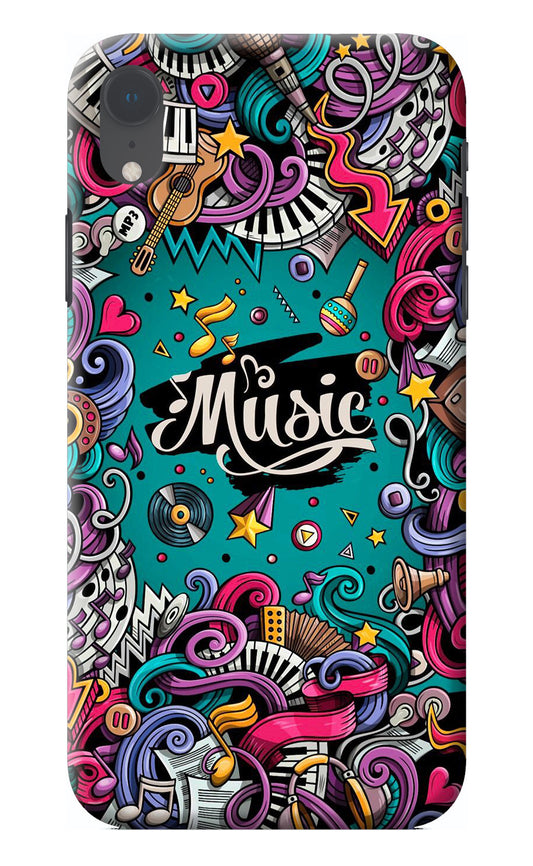 Music Graffiti iPhone XR Back Cover