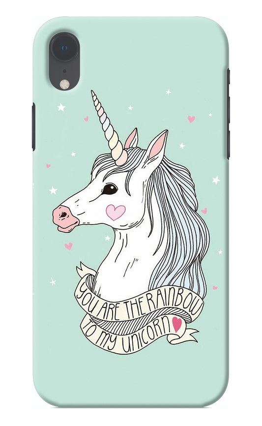 Unicorn Wallpaper iPhone XR Back Cover