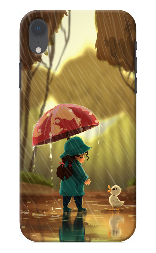 Rainy Day iPhone XR Back Cover