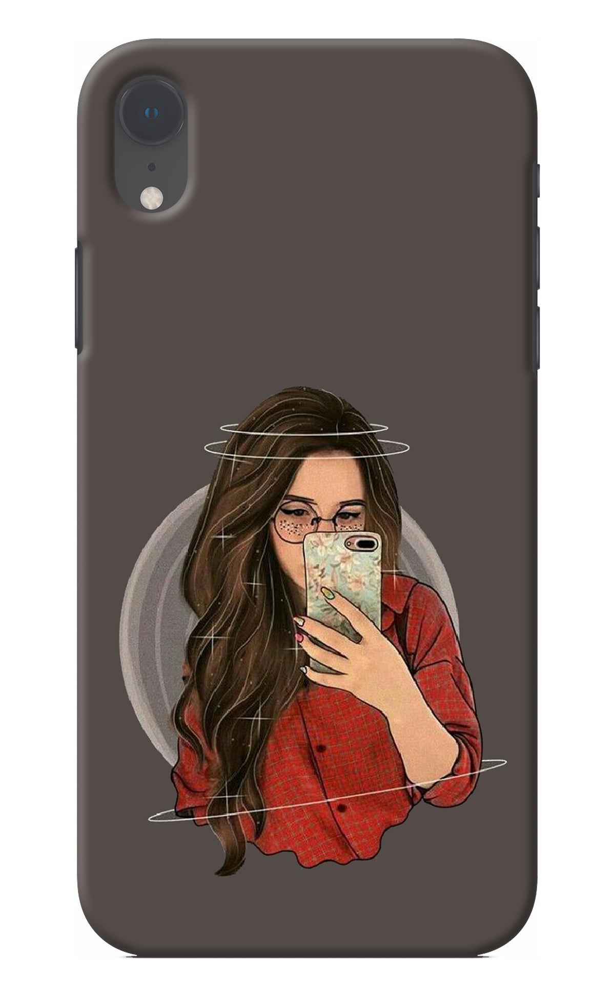 Selfie Queen iPhone XR Back Cover