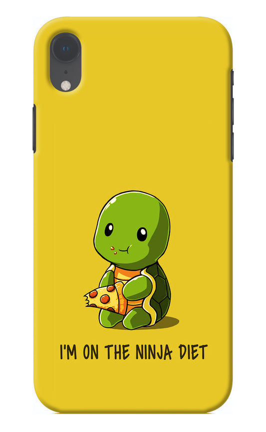 I'm on Ninja Diet iPhone XR Back Cover