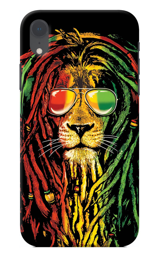 Rasta Lion iPhone XR Back Cover