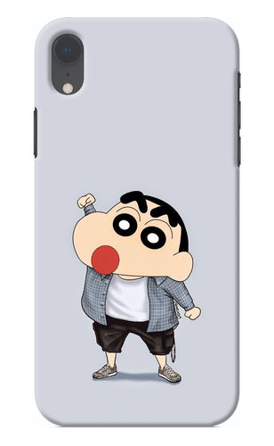 Shinchan iPhone XR Back Cover