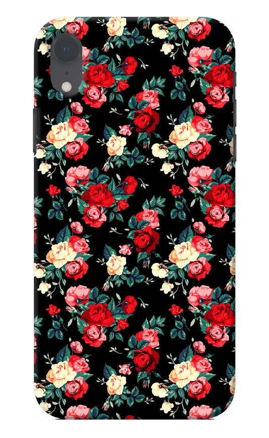 Rose Pattern iPhone XR Back Cover