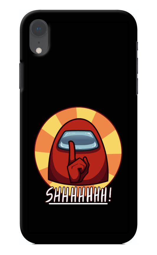 Among Us Shhh! iPhone XR Back Cover