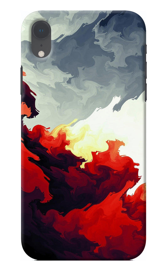 Fire Cloud iPhone XR Back Cover