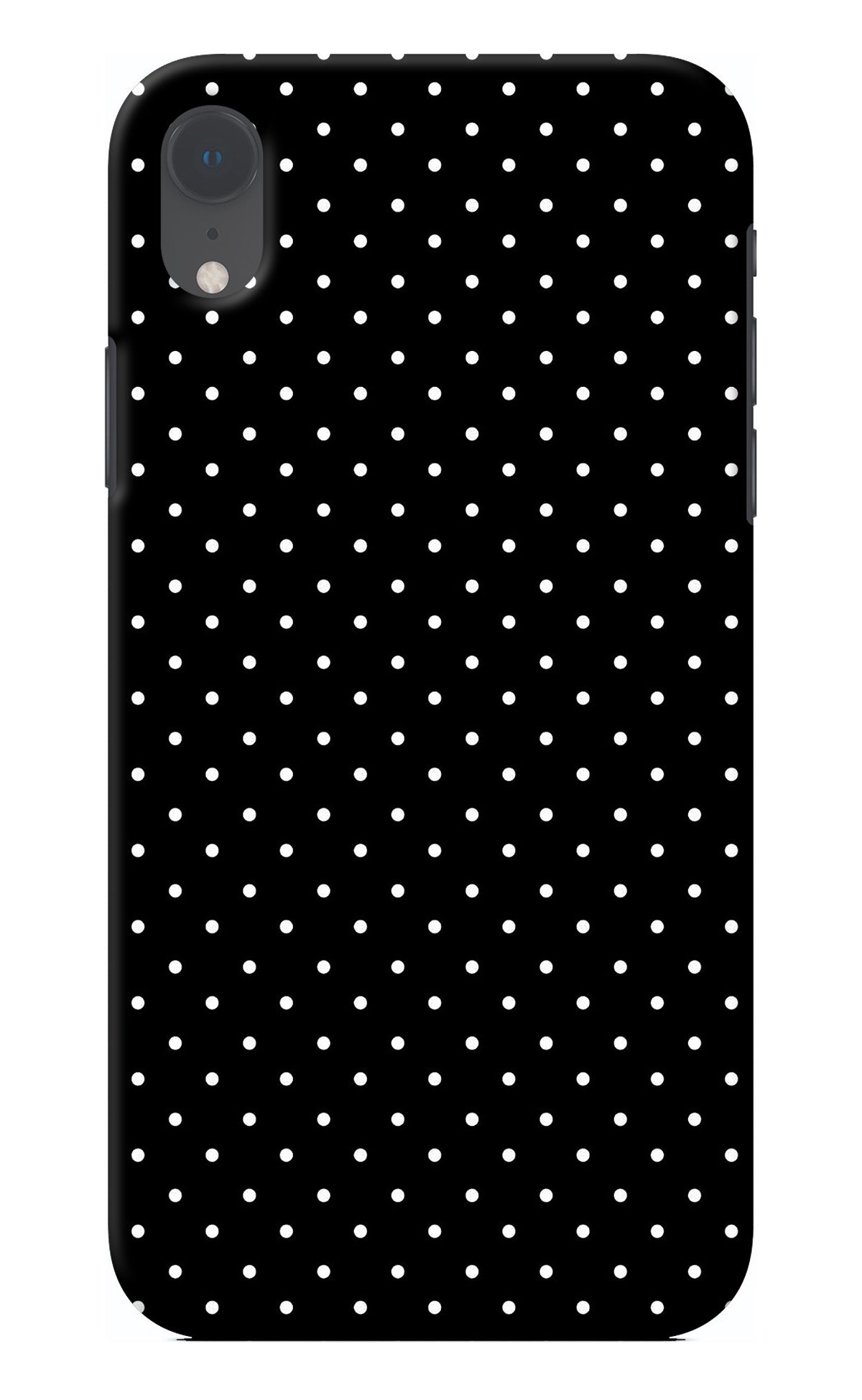 White Dots iPhone XR Back Cover