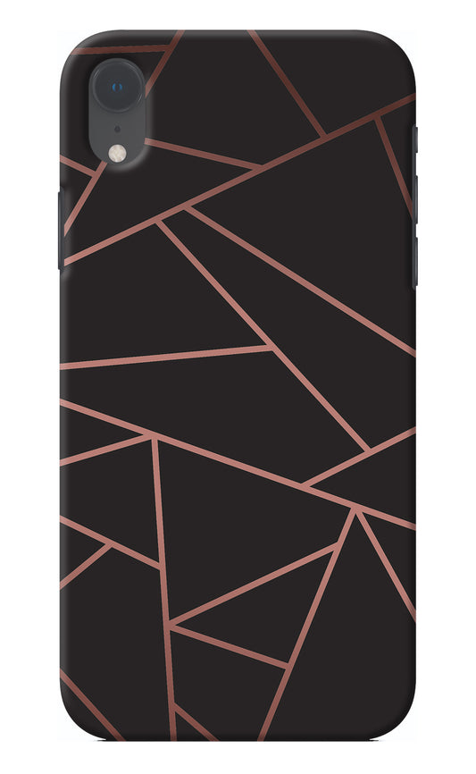 Geometric Pattern iPhone XR Back Cover