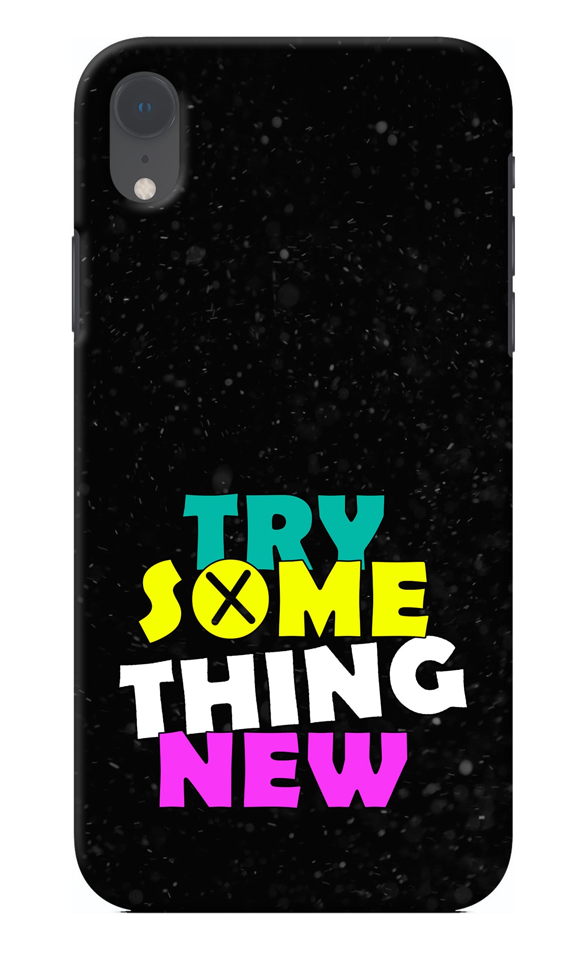 Try Something New iPhone XR Back Cover