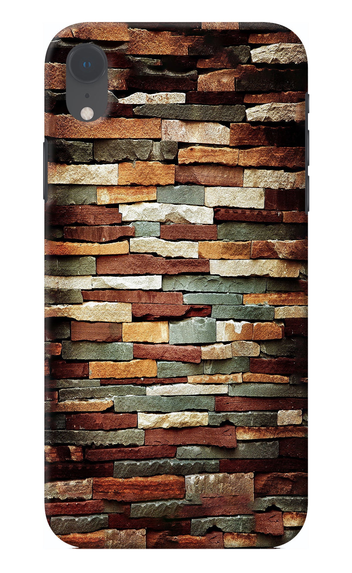 Bricks Pattern iPhone XR Back Cover