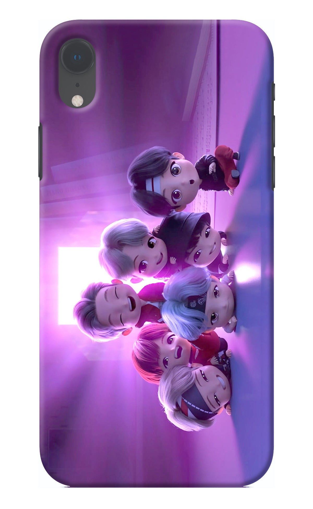 BTS Chibi iPhone XR Back Cover