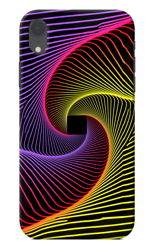 Colorful Strings iPhone XR Back Cover