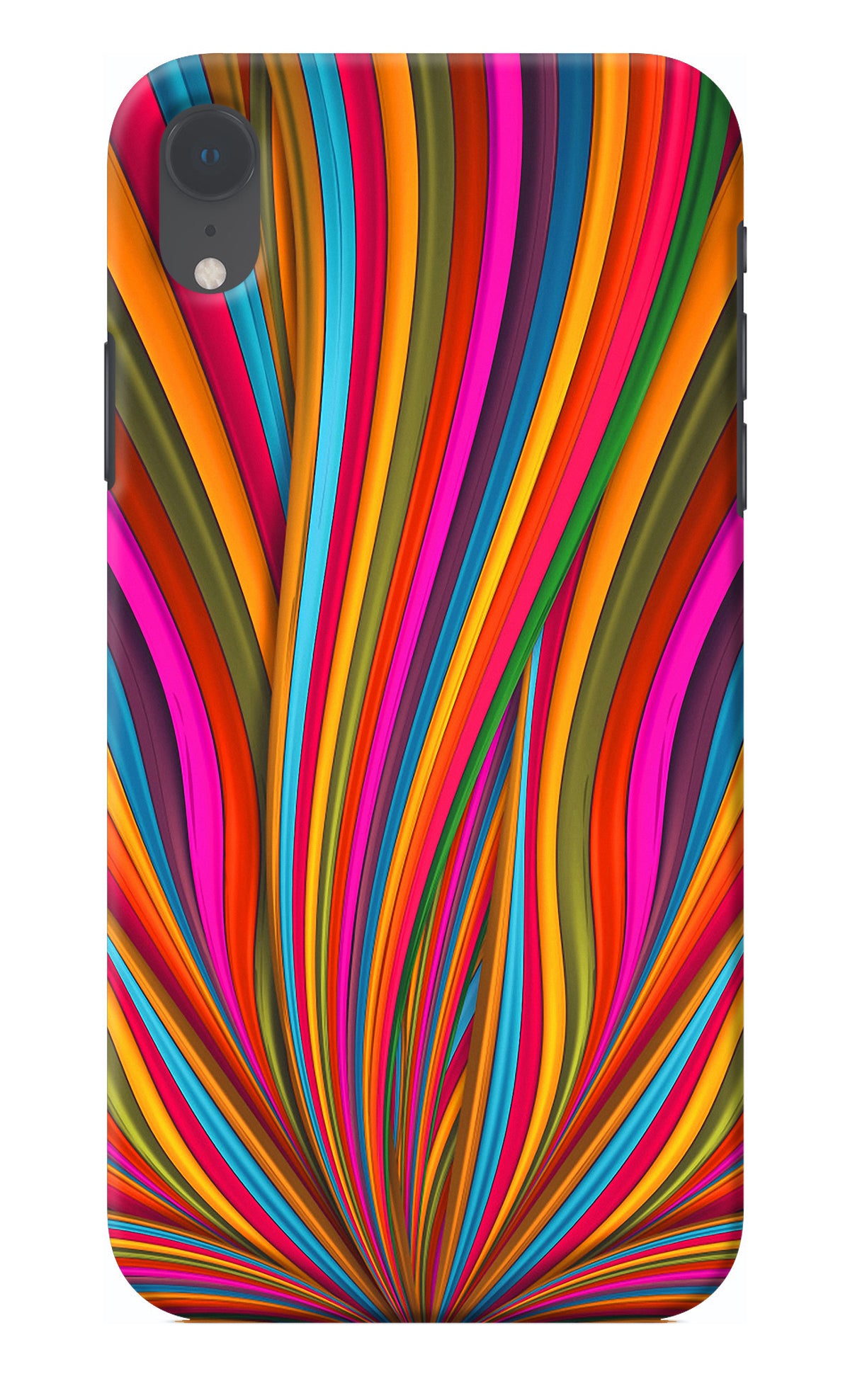 Trippy Wavy iPhone XR Back Cover