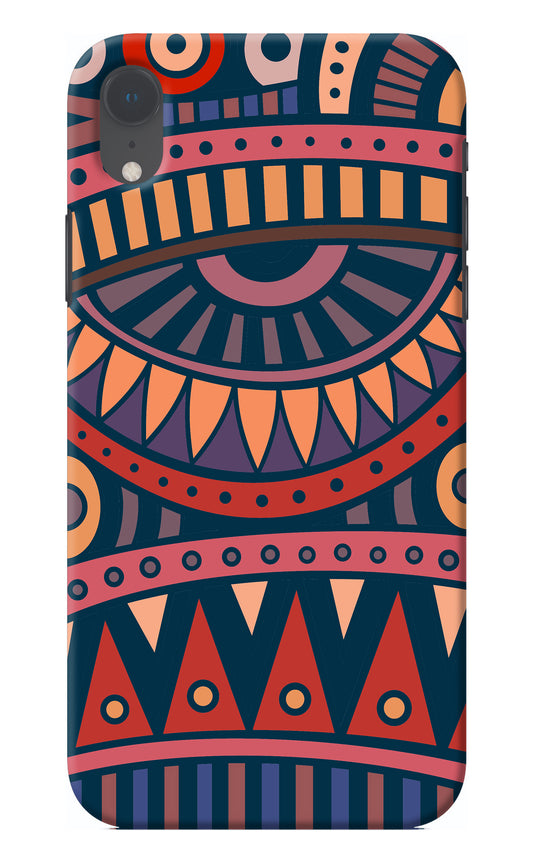 African Culture Design iPhone XR Back Cover