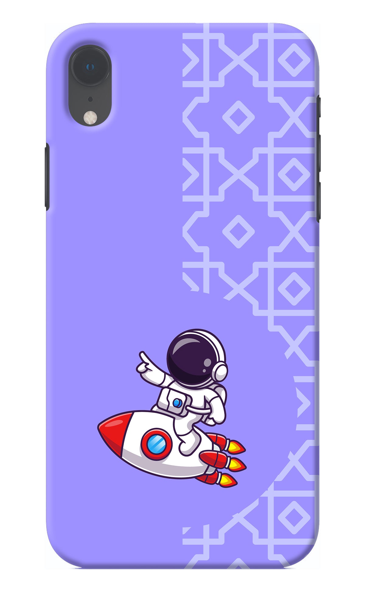 Cute Astronaut iPhone XR Back Cover