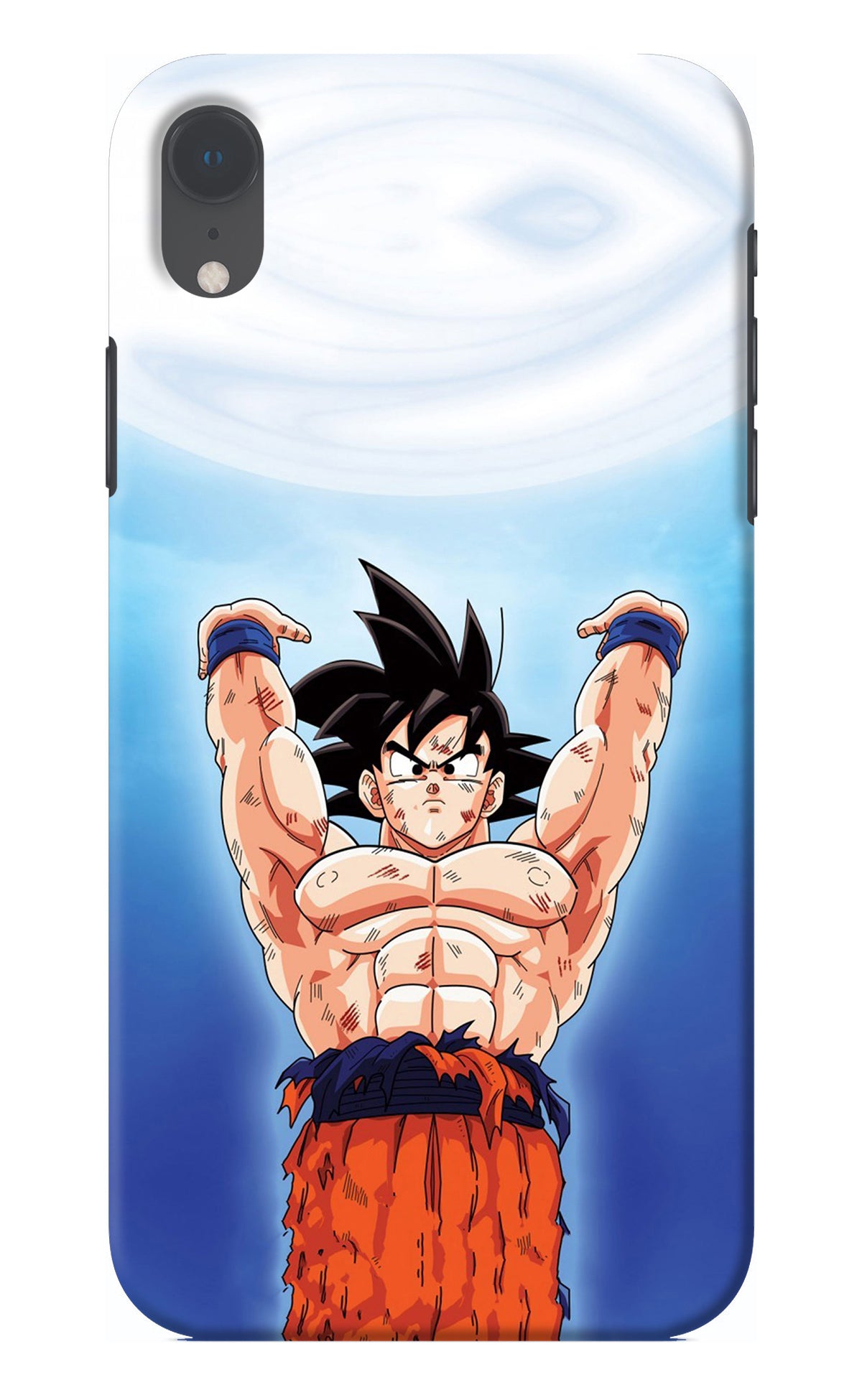 Goku Power iPhone XR Back Cover