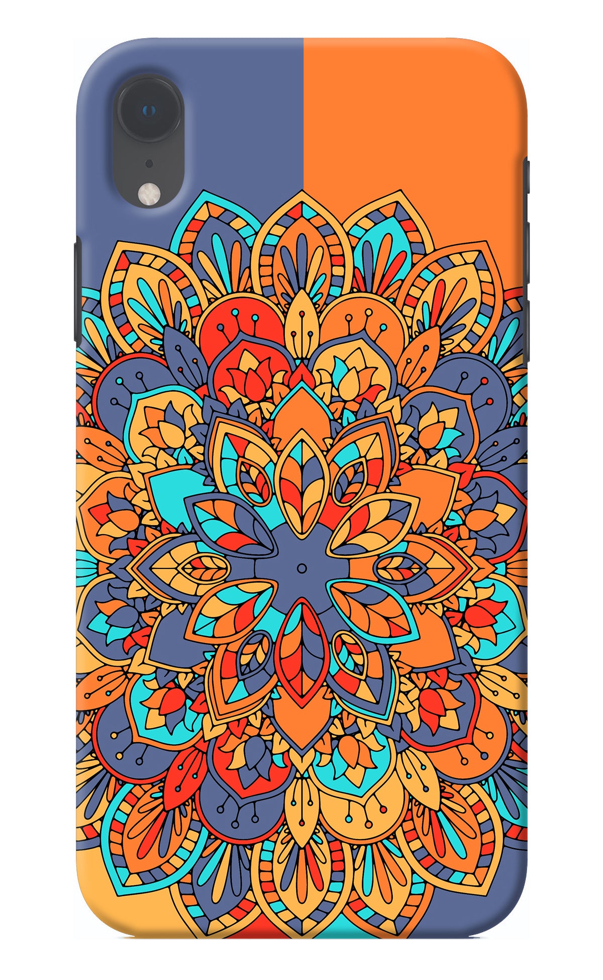 Color Mandala iPhone XR Back Cover