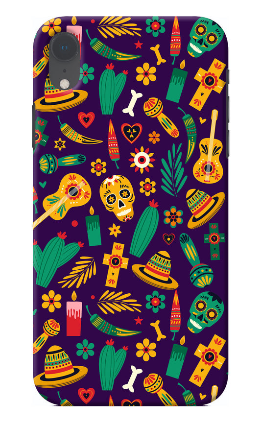 Mexican Artwork iPhone XR Back Cover