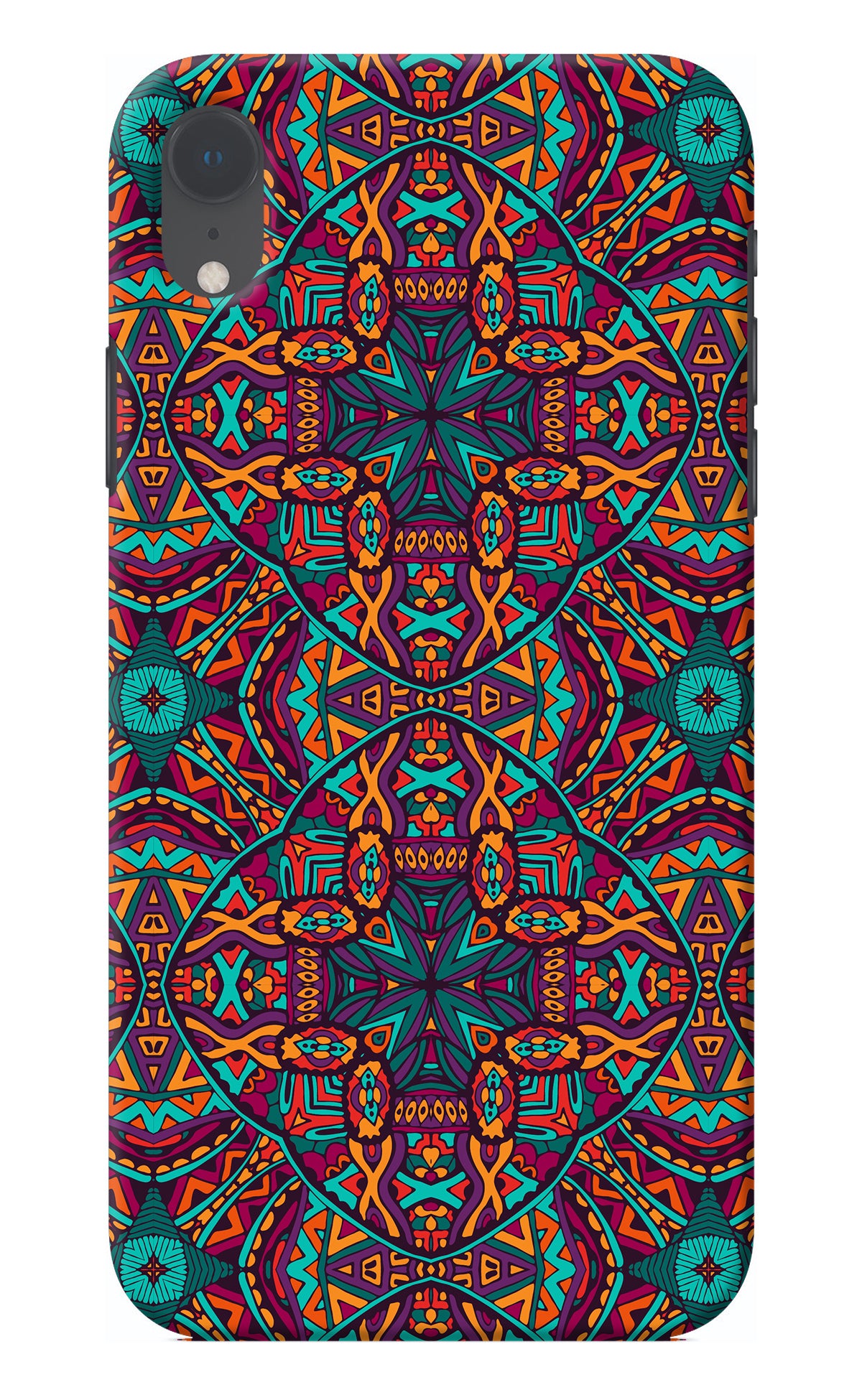 Colour Mandala iPhone XR Back Cover