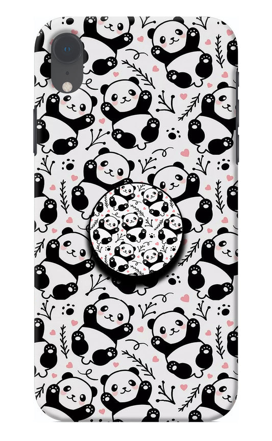 Cute Panda iPhone XR Pop Case