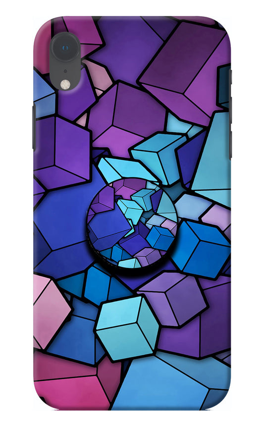 Cubic Abstract iPhone XR Pop Case