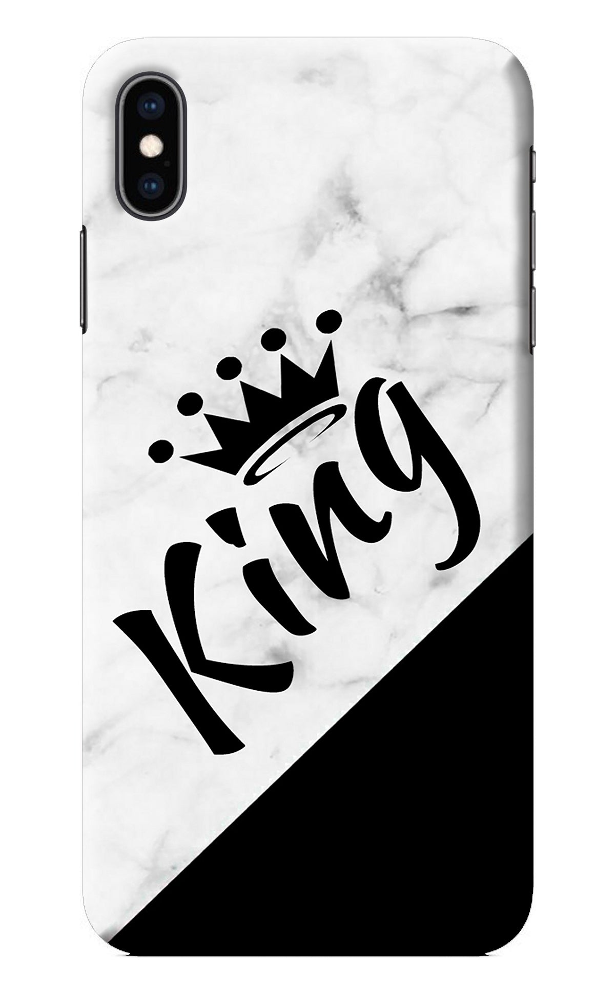 King iPhone XS Max Back Cover