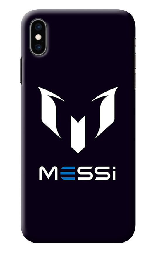 Messi Logo iPhone XS Max Back Cover