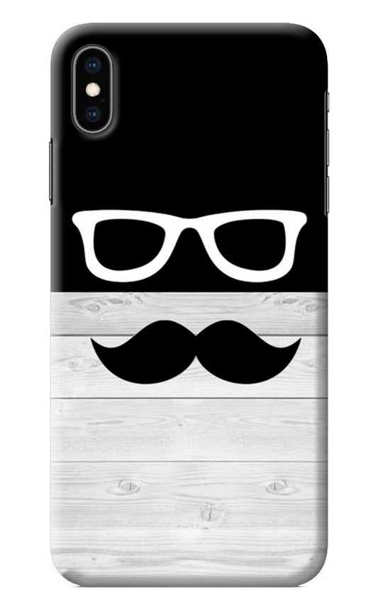Mustache iPhone XS Max Back Cover