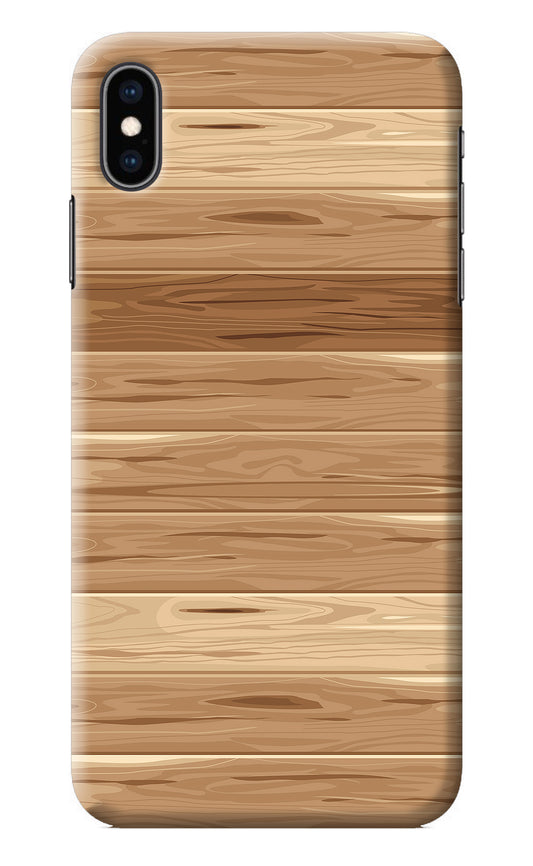 Wooden Vector iPhone XS Max Back Cover