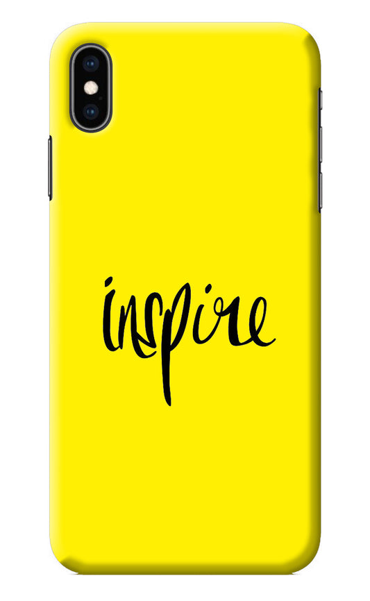 Inspire iPhone XS Max Back Cover