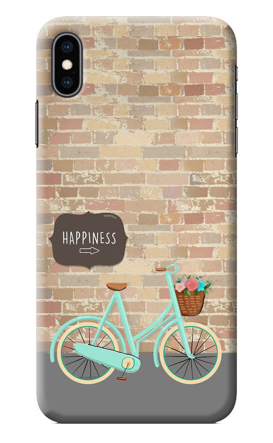 Happiness Artwork iPhone XS Max Back Cover