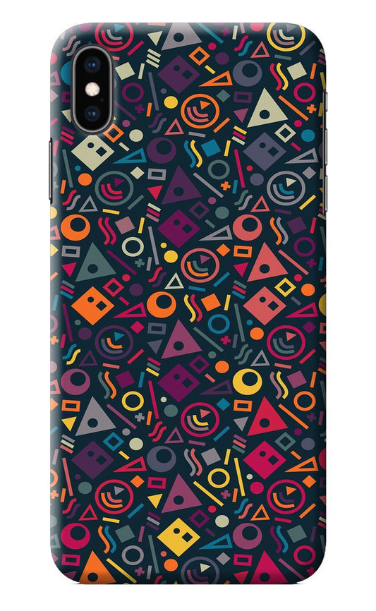 Geometric Abstract iPhone XS Max Back Cover