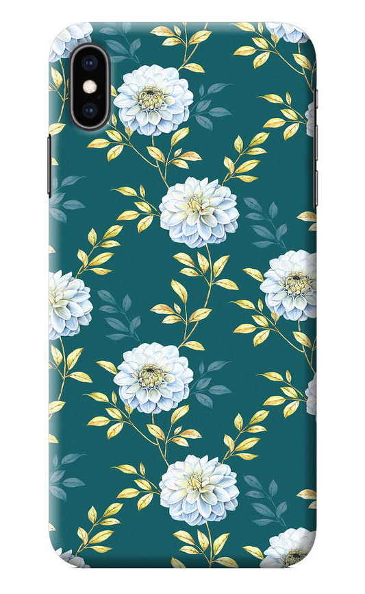 Flowers iPhone XS Max Back Cover