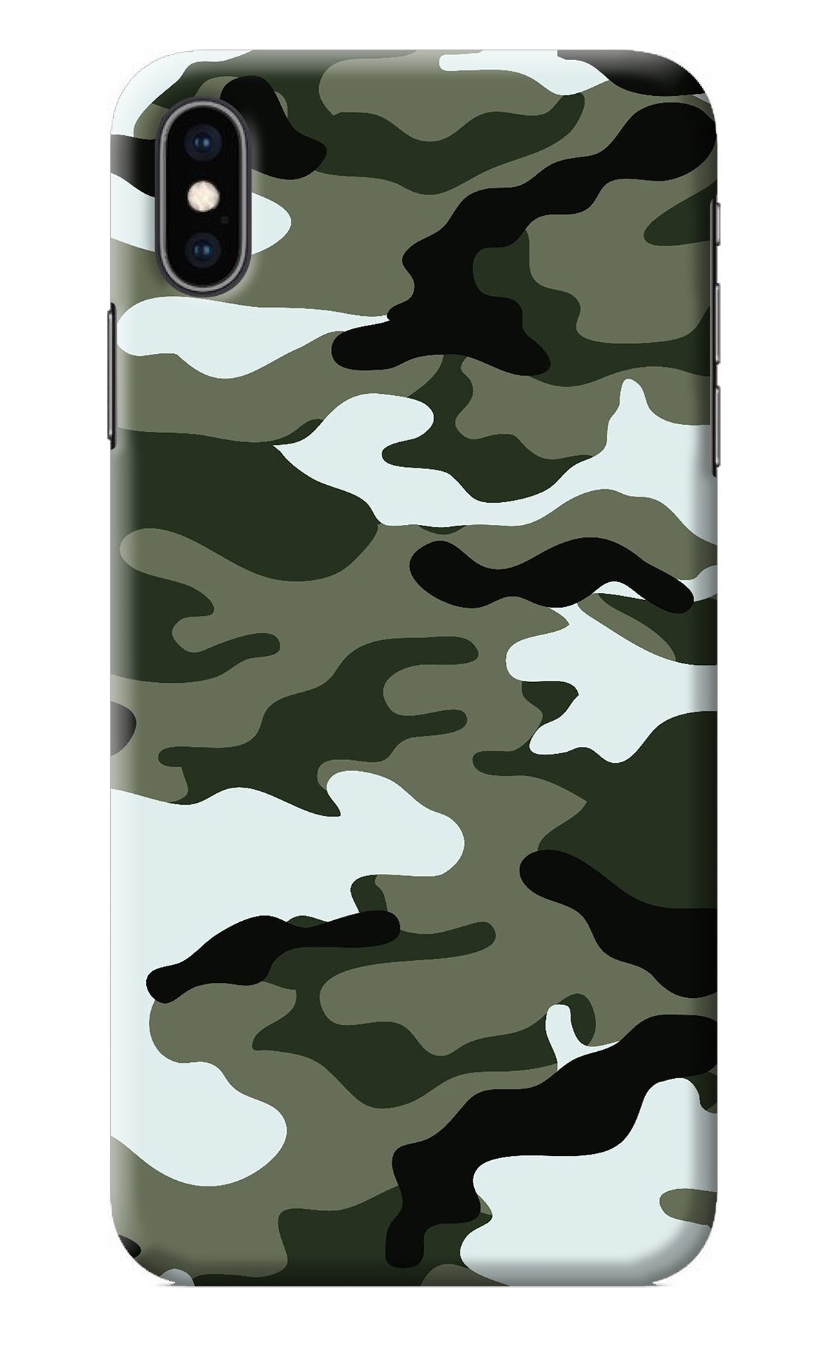 Camouflage iPhone XS Max Back Cover
