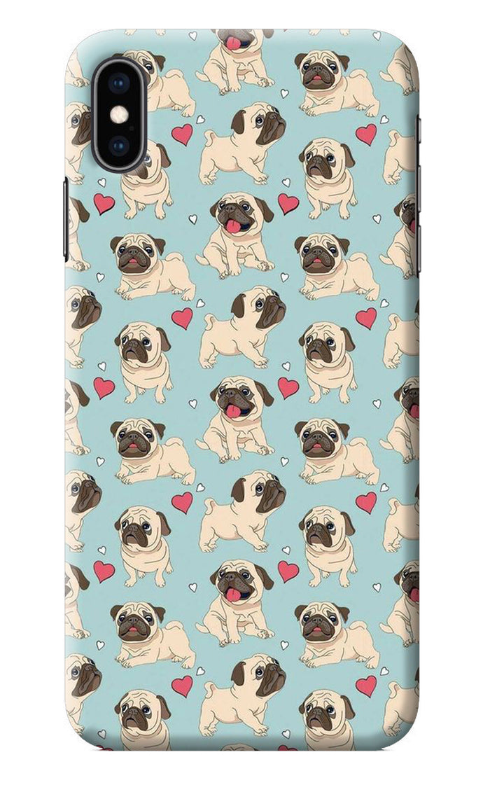 Pug Dog iPhone XS Max Back Cover