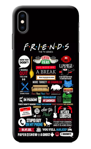 FRIENDS iPhone XS Max Back Cover