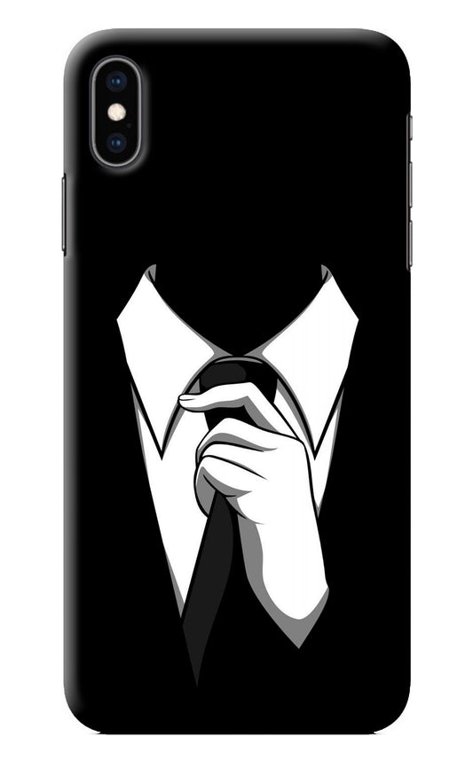 Black Tie iPhone XS Max Back Cover