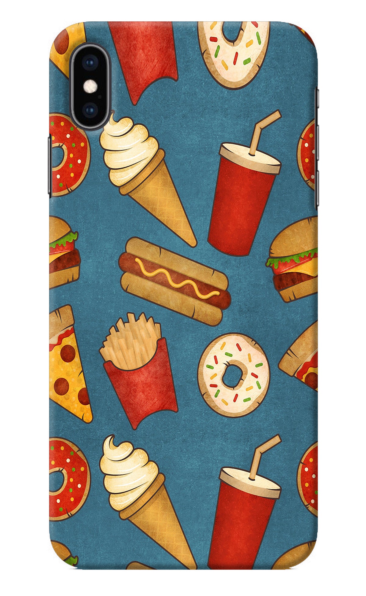 Foodie iPhone XS Max Back Cover