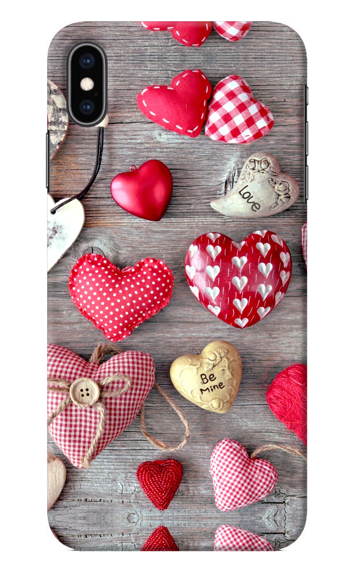 Love Wallpaper iPhone XS Max Back Cover