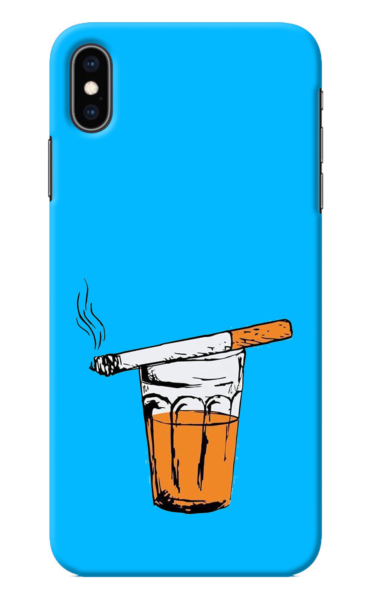 Chai Sutta iPhone XS Max Back Cover