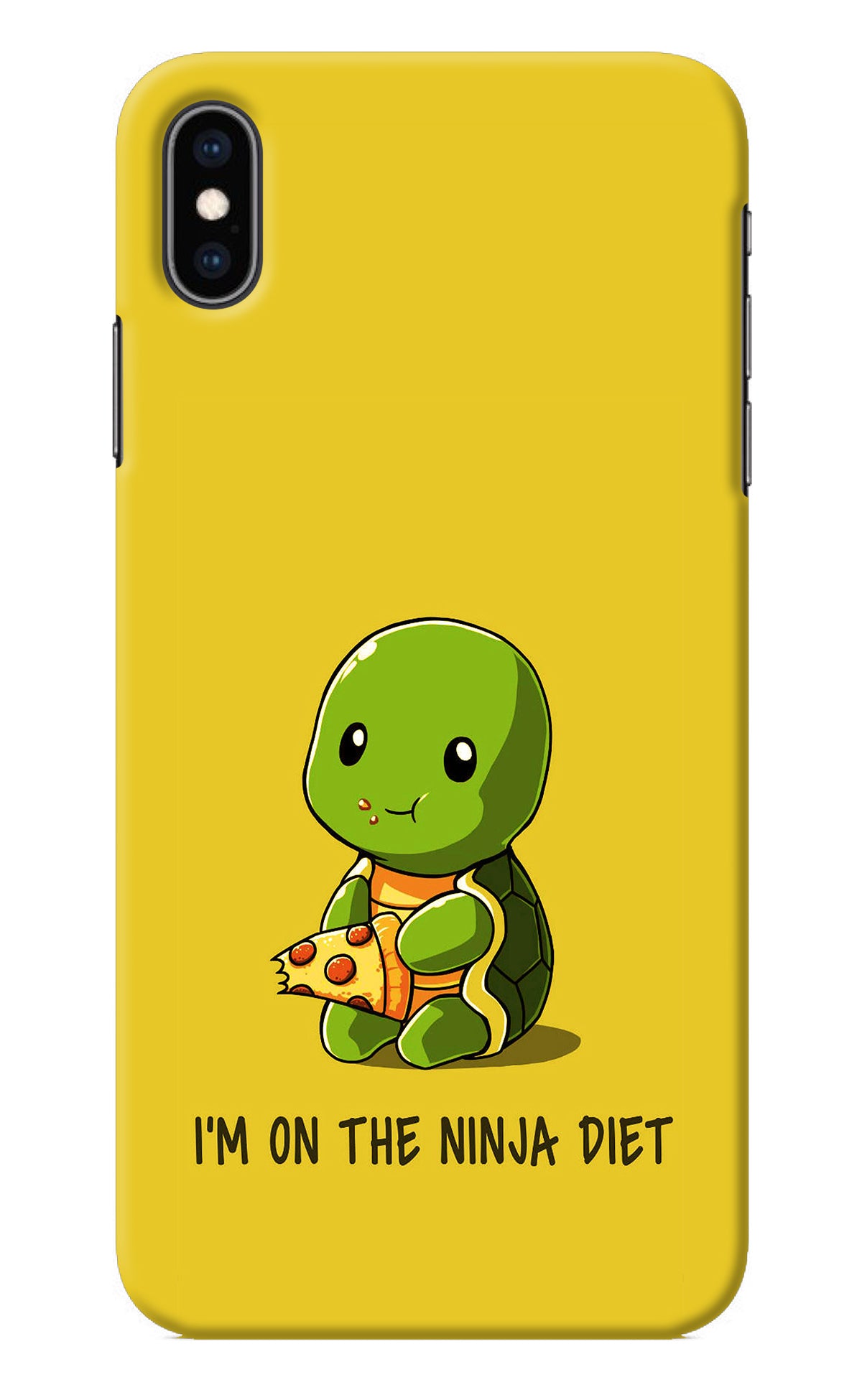 I'm on Ninja Diet iPhone XS Max Back Cover