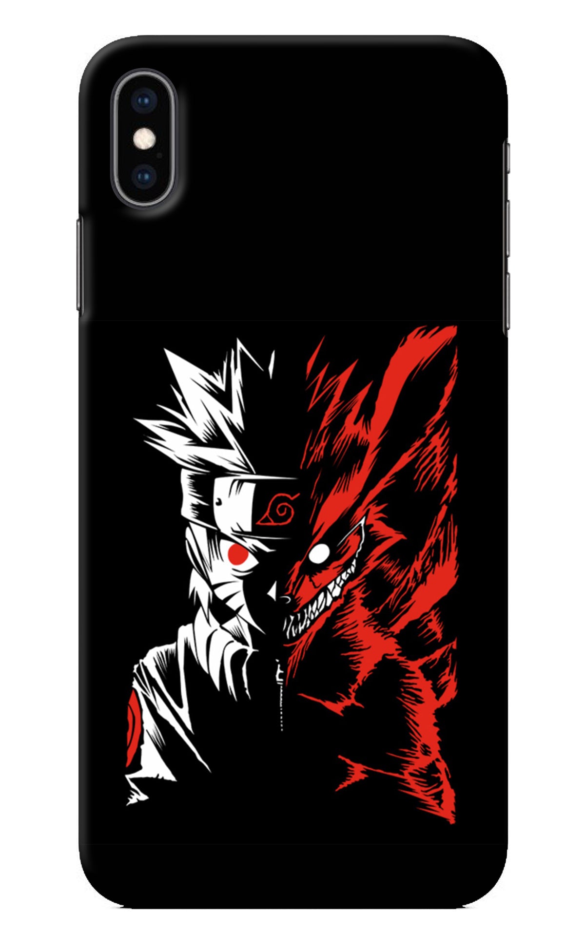Naruto Two Face iPhone XS Max Back Cover