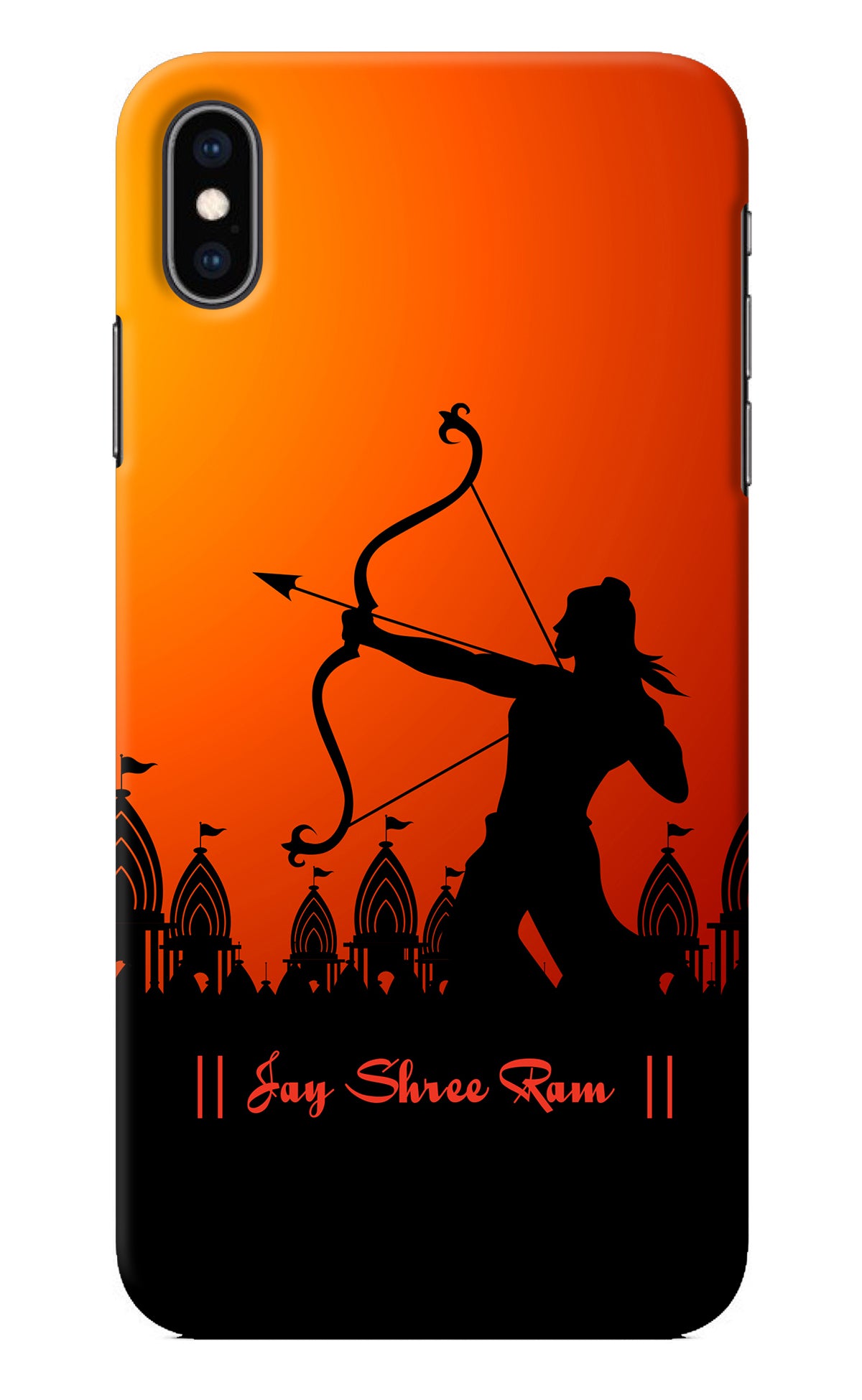 Lord Ram - 4 iPhone XS Max Back Cover