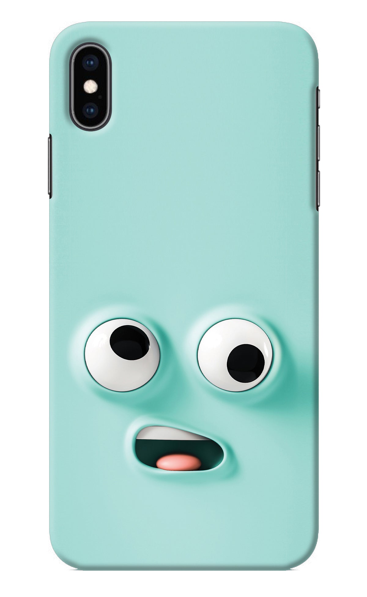 Funny Cartoon iPhone XS Max Back Cover